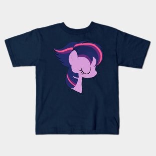 Twilight Sparkle Hairstyle Kids T-Shirt